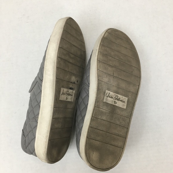 Sam Edelman Ezzie Grey Slip On Sneakers 8.5 - Picture 5 of 5
